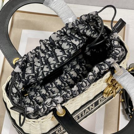 lady Di*r wicker bag - image 6