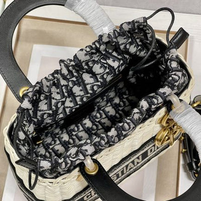 lady Di*r wicker bag - image 6