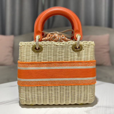 lady Di*r wicker bag - image 2