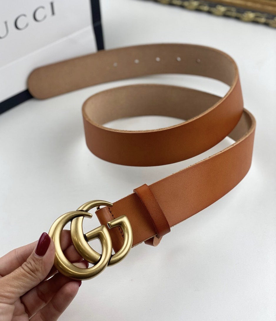 Guc*i belt brown - image 2