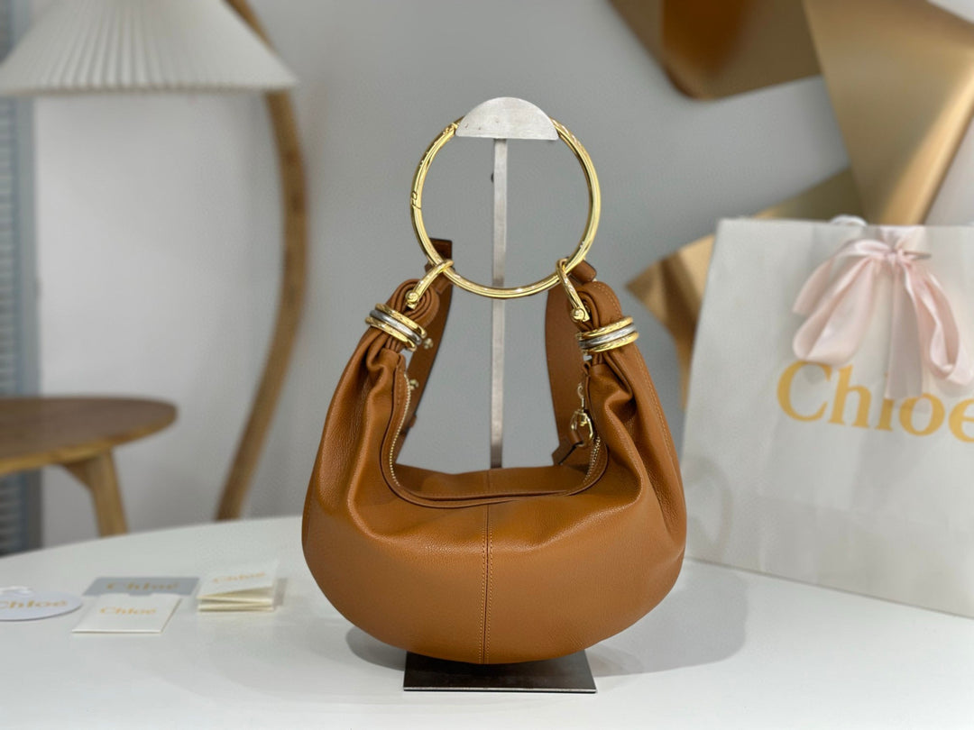 Chlo Bracelet Hobo Bag 'Clay Brown' - Main Image