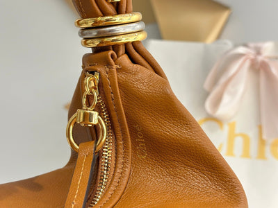 Chlo Bracelet Hobo Bag 'Clay Brown' - Image 11