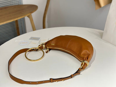 Chlo Bracelet Hobo Bag 'Clay Brown' - Image 10