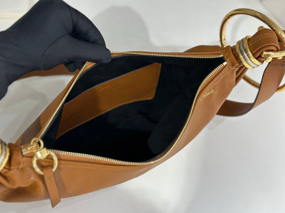 Chlo Bracelet Hobo Bag 'Clay Brown' - Image 9