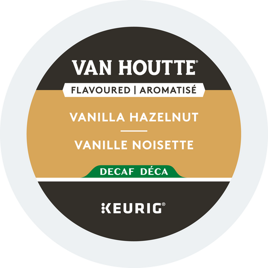 Van Houtte DECAF Vanilla Hazelnut 24ct (Best Before Date: 08/31/25)