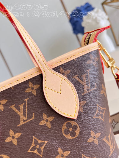 Lou*s Vuitt*n lv neverfull mini monogram handbags 24x14x9cm - image 3