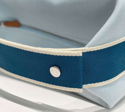 Herm*s bride a brac pm woman’s clutch bag blue handbags 12x20x10cm - image 7