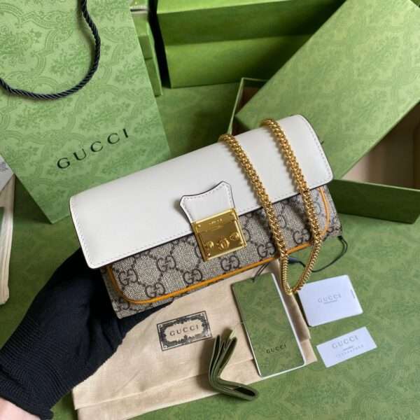 Guc*i clutch women’s crossbody bag with high quality monogram pattern 19x10cm - image 4