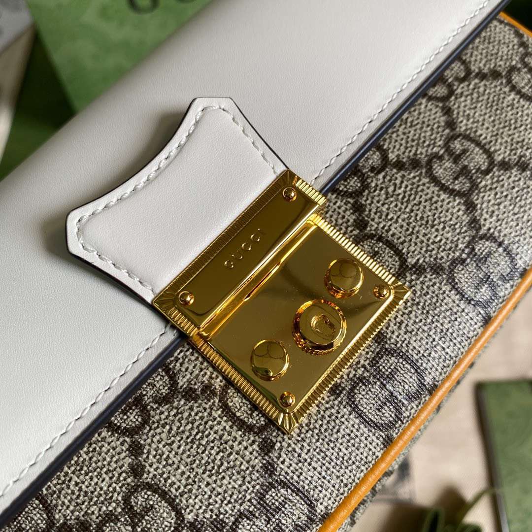 Guc*i clutch women’s crossbody bag with high quality monogram pattern 19x10cm - image 8