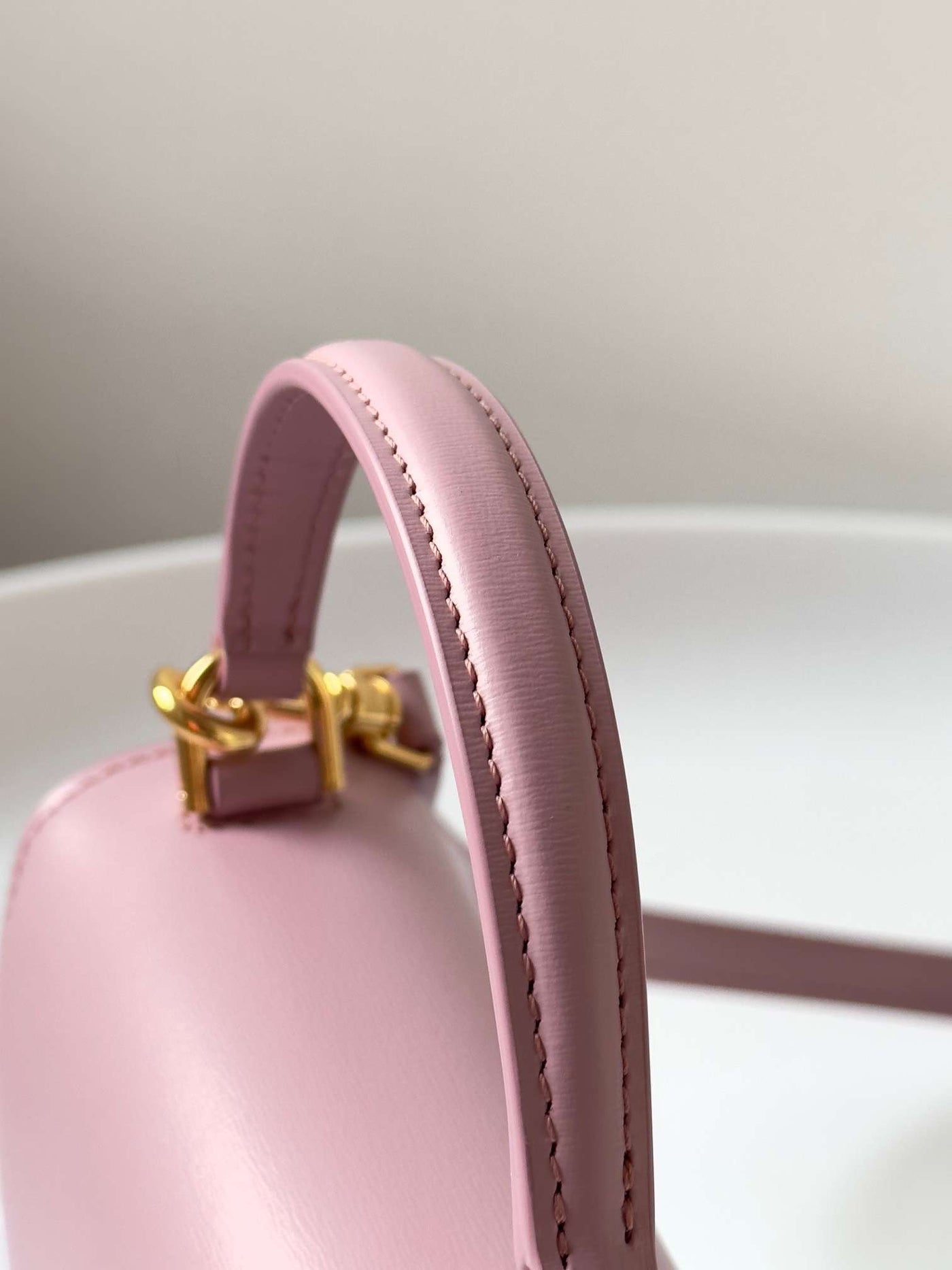 Cel*ne mini handle crossbody pink 15.5x11cm - image 4