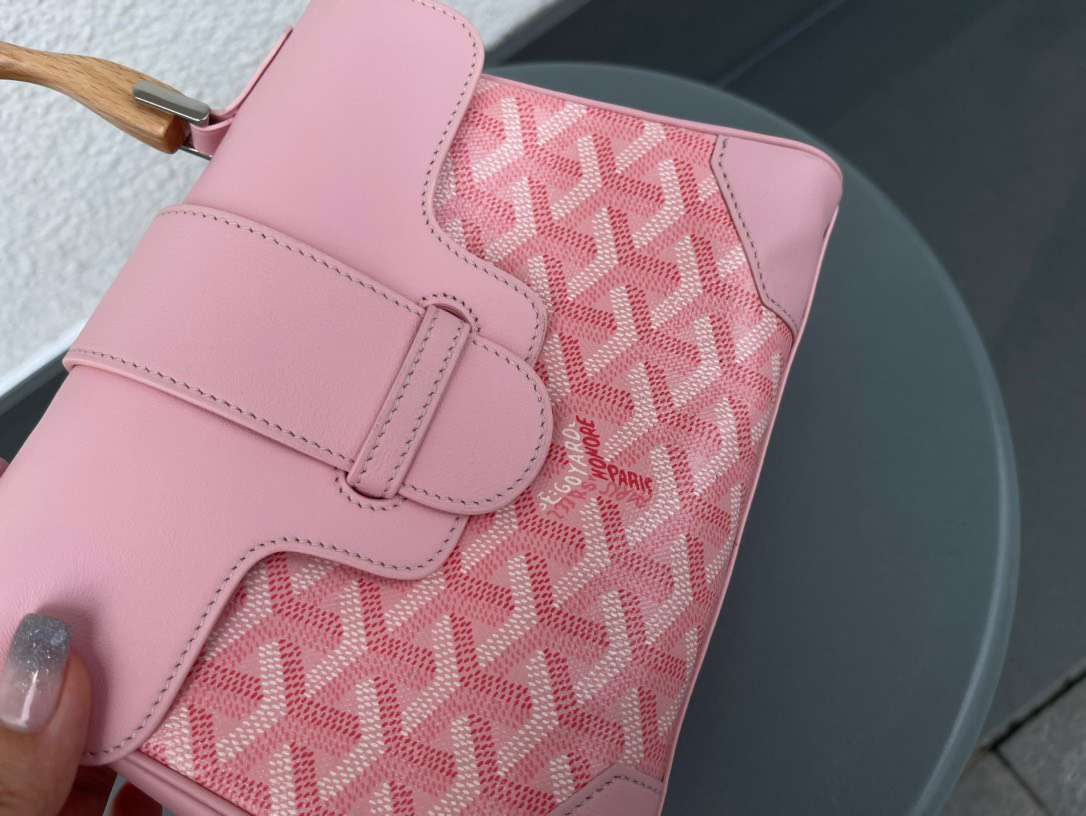 Goya*d saigon pink replica 11 high quality bag  20x15cm - image 4