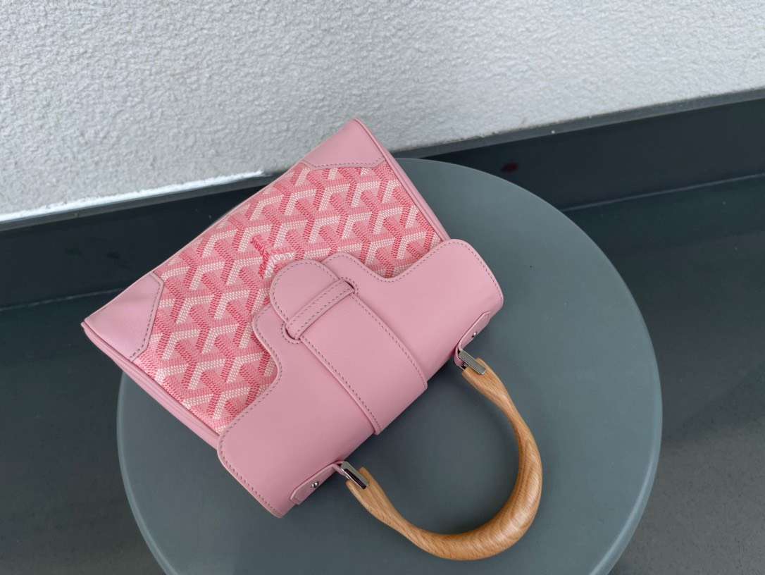 Goya*d saigon pink replica 11 high quality bag  20x15cm - image 6