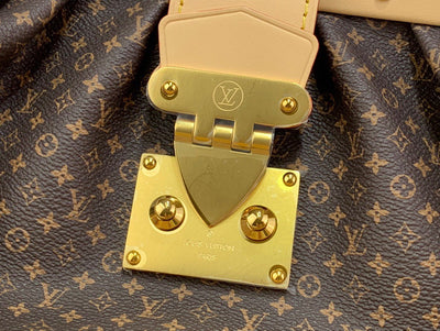 Lou*s Vuitt*n lv clucth tisitt like auth lock handbags 28x14cm - image 2