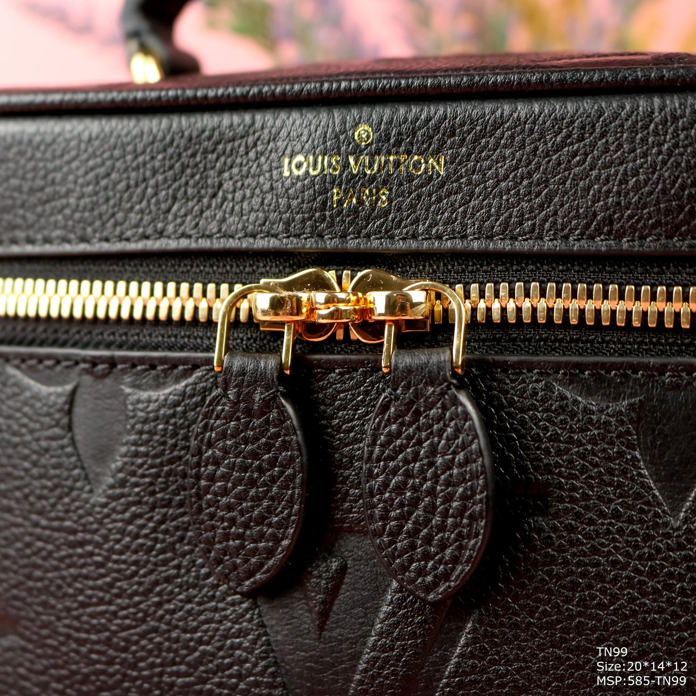 Lou*s Vuitt*n lv clutch black box handbag replica 11 19x13x10cm - image 3