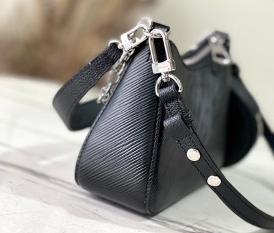 Lou*s Vuitt*n lv marellini epi black handbags 20cm - image 6