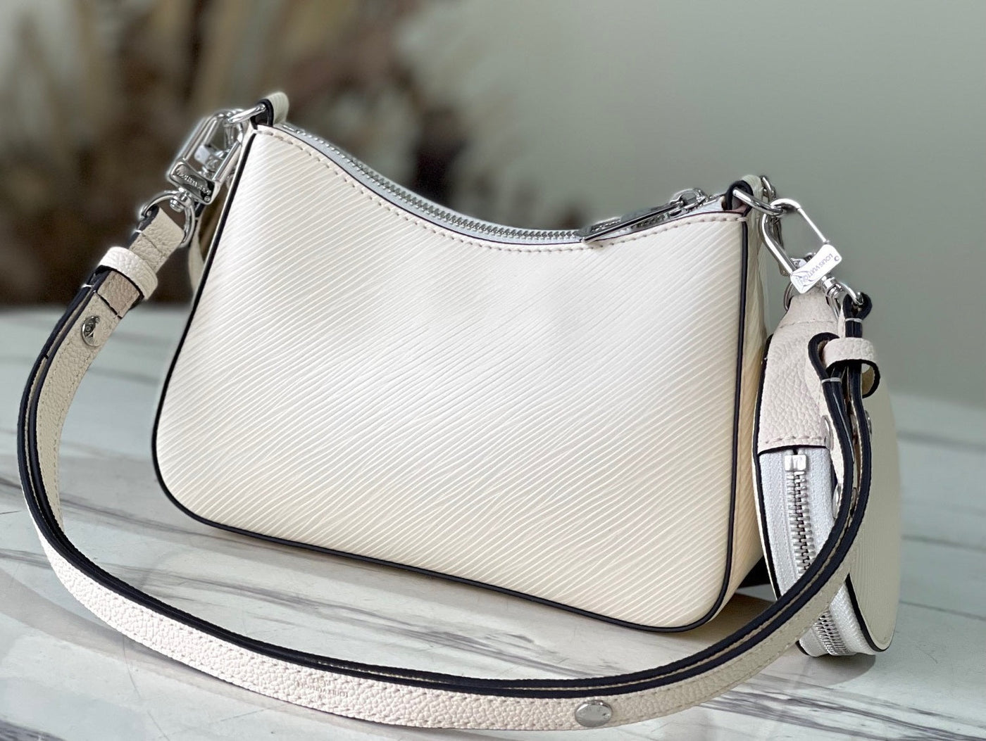 Lou*s Vuitt*n lv marellini epi white full set replica handbags 20cm - image 3