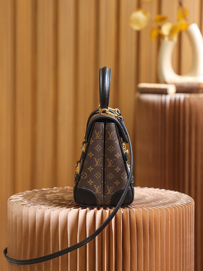 Lou*s Vuitt*n lv monogram trianon pm top-handle bag like auth handbags 21x18x11cm - image 4