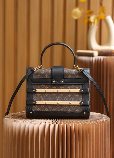 Lou*s Vuitt*n lv monogram trianon pm top-handle bag like auth handbags 21x18x11cm - image 7