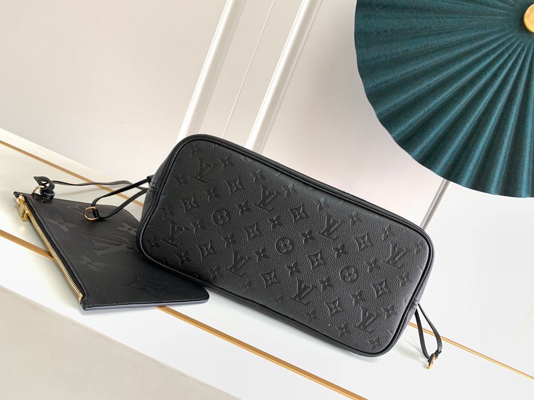 Lou*s Vuitt*n lv never full monogram like auth black handbags 32x29x17cm - image 7