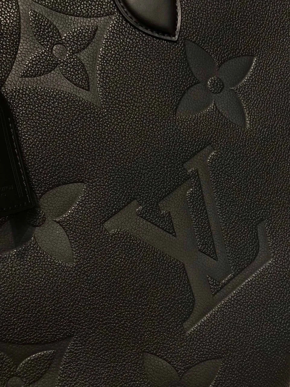 Lou*s Vuitt*n lv on the go pm tote bag replica 1:1 black handbags 35cm - image 8