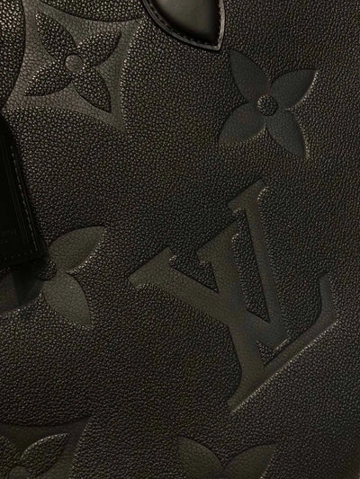 Lou*s Vuitt*n lv on the go pm tote bag replica 1:1 black handbags 35cm - image 8