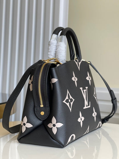 Lou*s Vuitt*n lv petit palais da bicolor monogram empreinte handbags 29x18cm - image 3