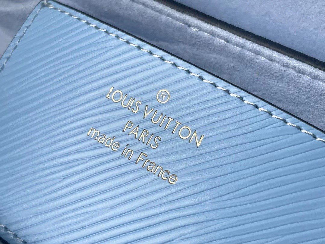 Lou*s Vuitt*n lv twist like auth woman’s blue handbags 24cm - image 9