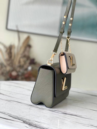 Lou*s Vuitt*n lv twist replica cowhide leather handbags woman’s 24cm - image 7