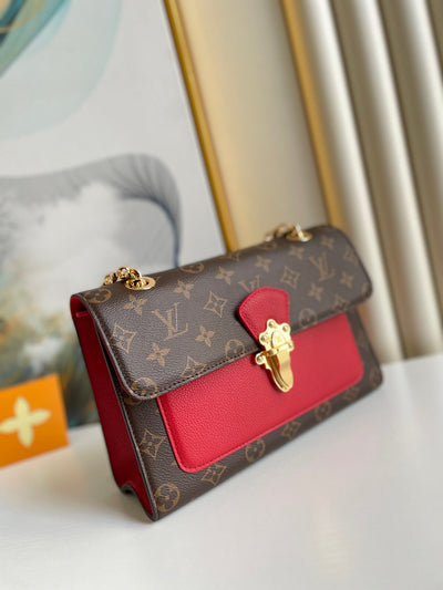 Lou*s Vuitt*n lv victoire monogram pattern like auth handbags 27x20x10cm - image 6