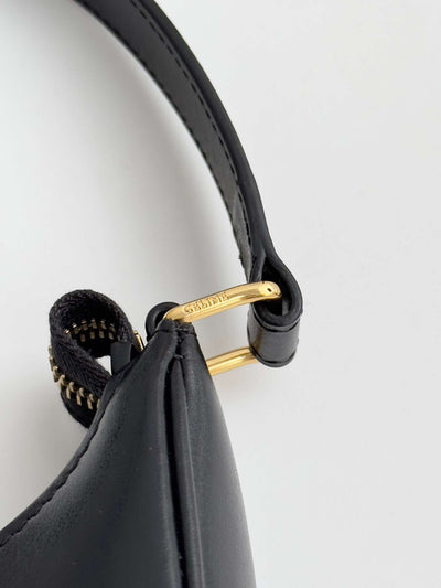 Cel*ne triomphe curved black matte leather 23x14x7cm - image 2