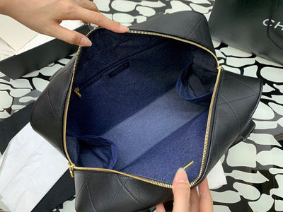 Chan*l shopping bag like auth handbags woman’s braille pattern 30x45x15cm - image 6