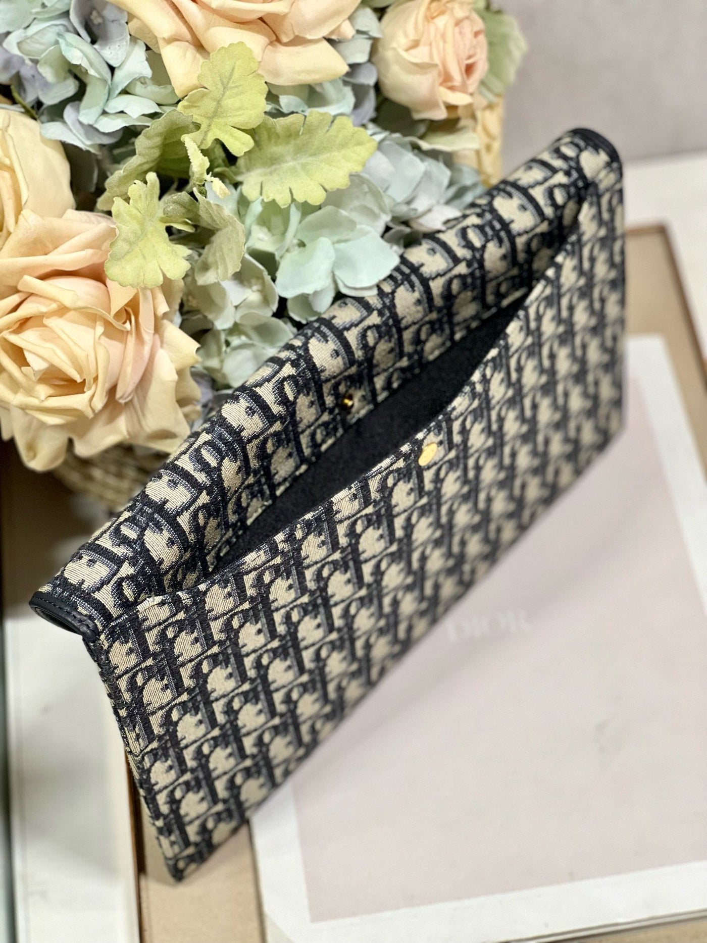 Di*r 30 montaigne avenue monogram handbag like auth 30x18x2cm - image 7