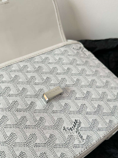 Goya*d white handbag crossbody women’s 22x16x7cm - image 5