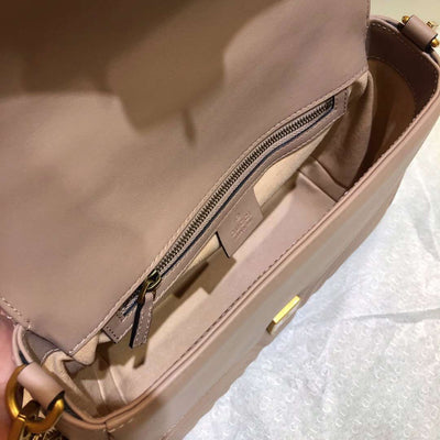Guc*i marmont top handle like auth women’s handbag with gold buckle 27cm - image 3