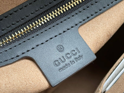 Guc*i padlock handbag with super Guc*i logo pattern 35x23x14cm - image 5