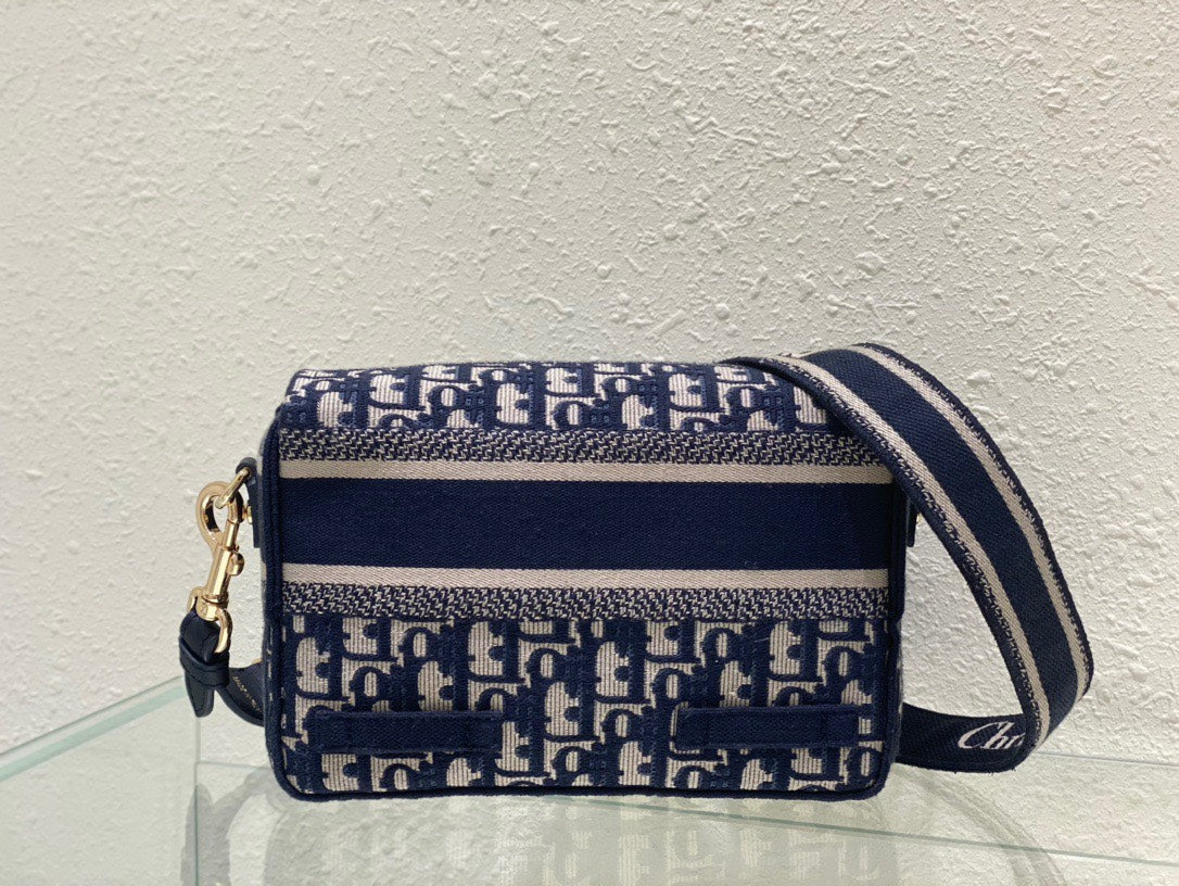 Di*r camp women’s canvas patterned handbag 25x15x8cm - image 3