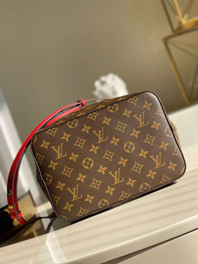 Lou*s Vuitt*n lv neonoe handle red handbags monogram 26x22x27cm - image 4
