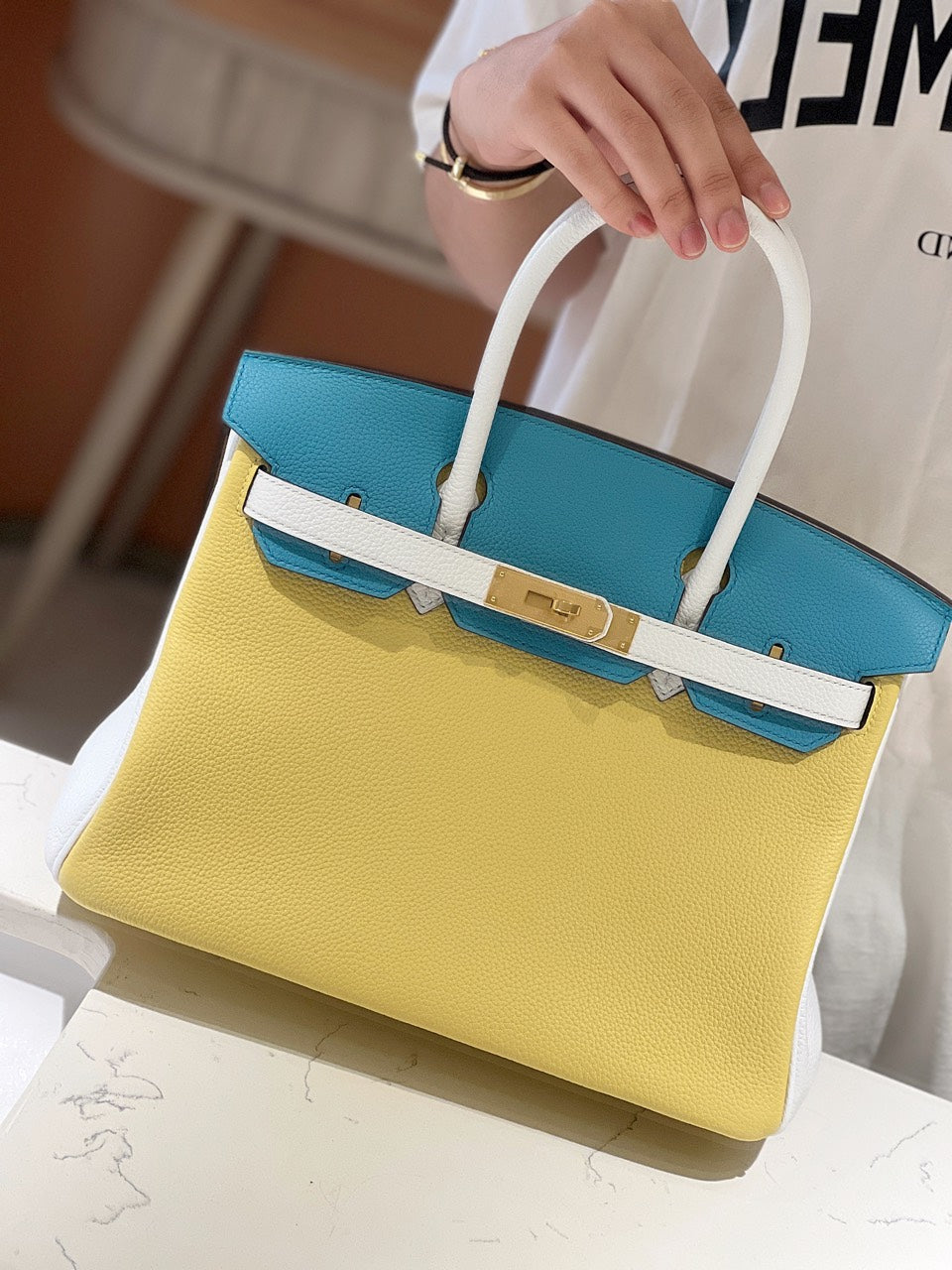 Herm*s birkin 30 togo ghw replica 11 handbags woman’s lock gold 30cm - image 5