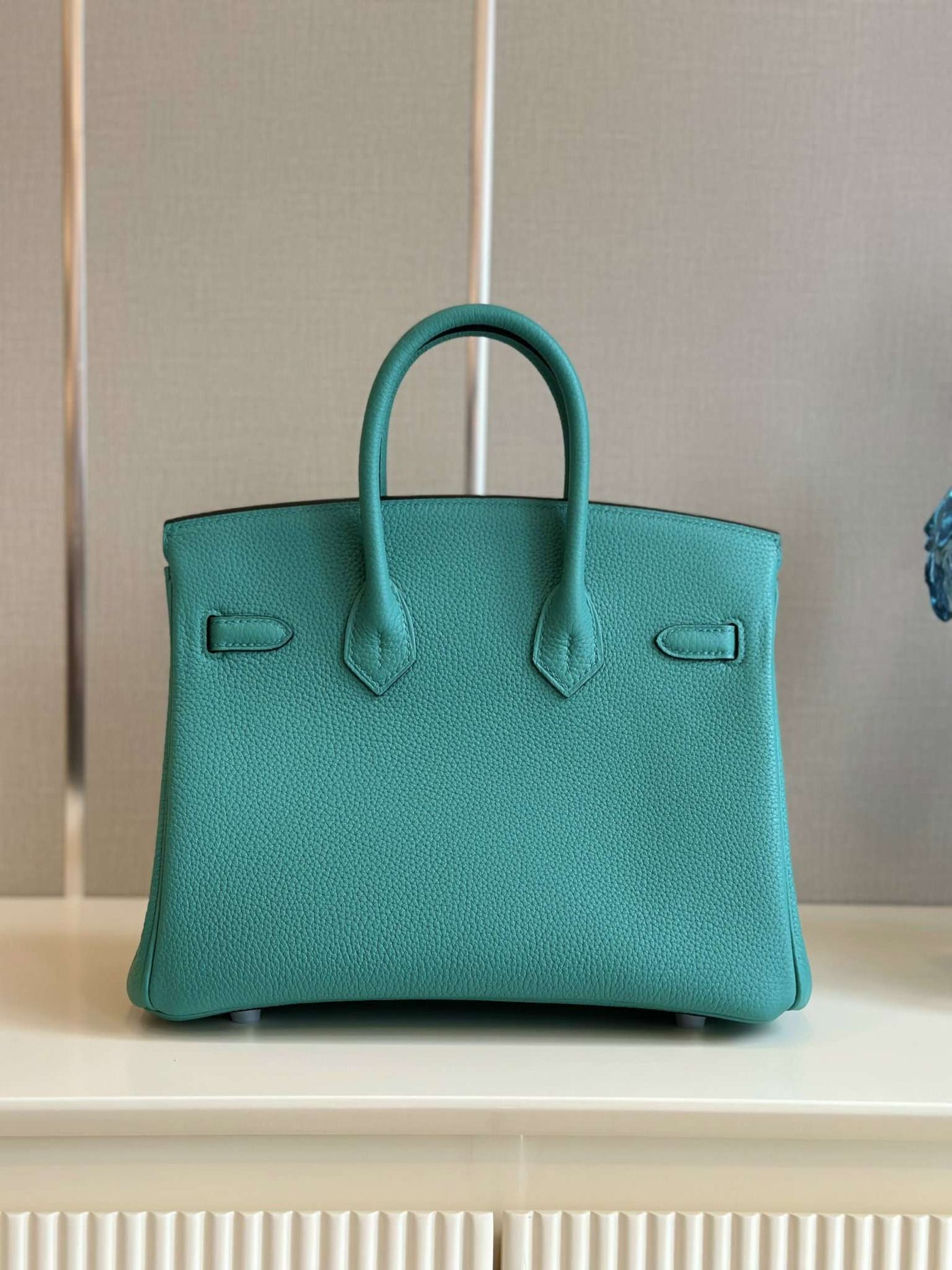 Herm*s birkin phw da togo ocean blue handbags 25cm - image 3