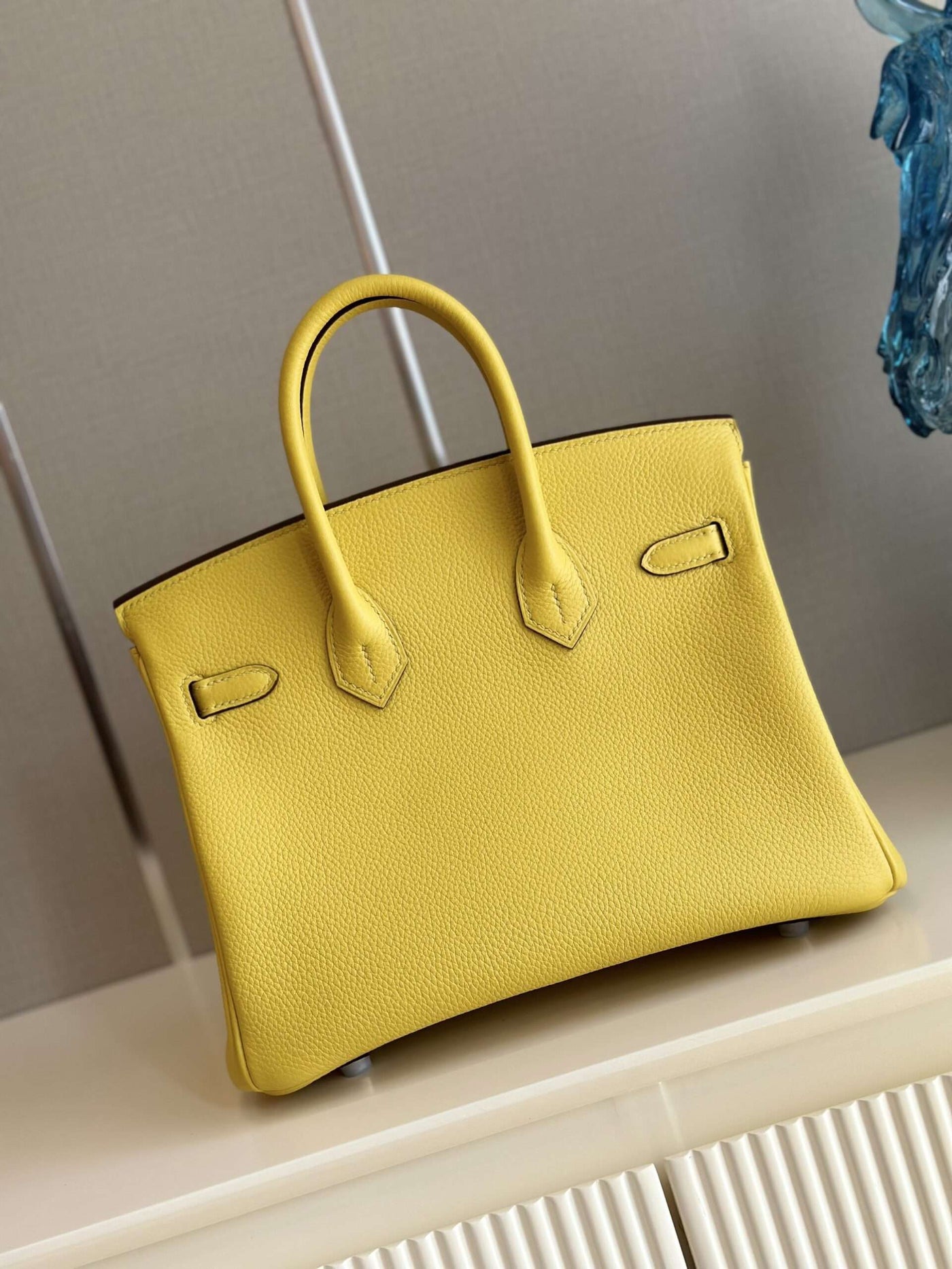 Herm*s birkin phw da togo yellow replica 11 handbags 25cm - image 5