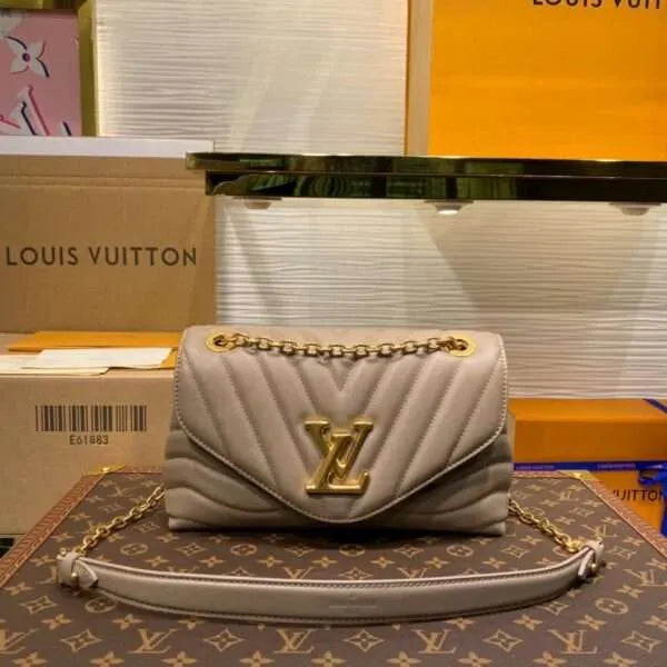 Lou*s Vuitt*n lv new wave woman’s cowhide leather handbags 24x14x9cm - main image