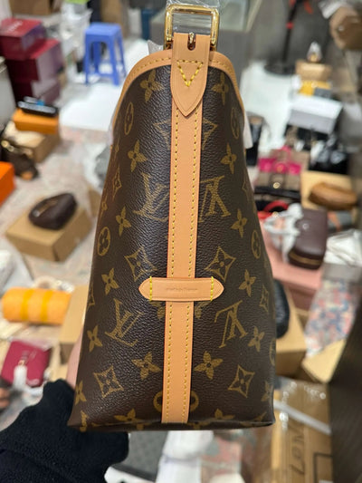 Lou*s Vuitt*n handbags lv carry all mm monogram brown color 39x30x15cm - image 4