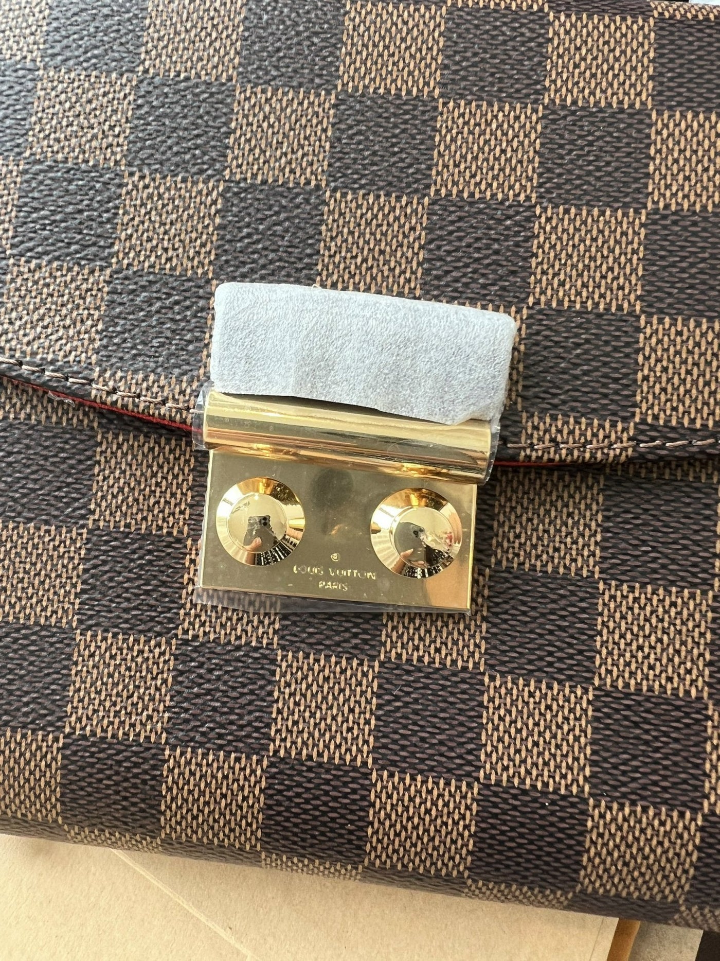 Lou*s Vuitt*n lv croisette like auth brown handbags 25.5cm - image 7