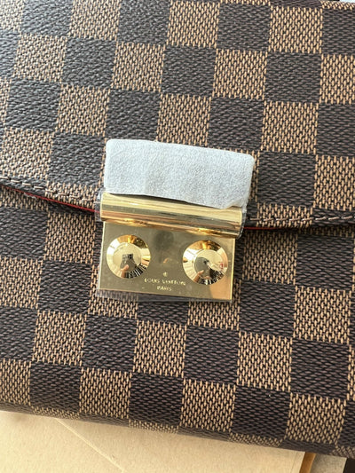 Lou*s Vuitt*n lv croisette like auth brown handbags 25.5cm - image 7