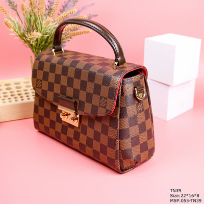 Lou*s Vuitt*n lv croisette replica handbags caro pattern 22x16x8cm - image 2