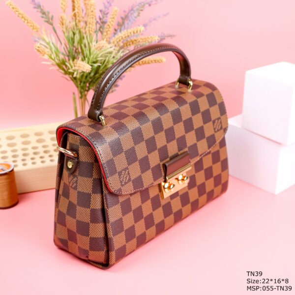 Lou*s Vuitt*n lv croisette replica handbags caro pattern 22x16x8cm - image 3