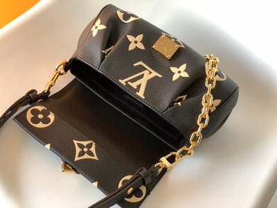 Lou*s Vuitt*n lv favorite black handbags 24x14cm - image 7