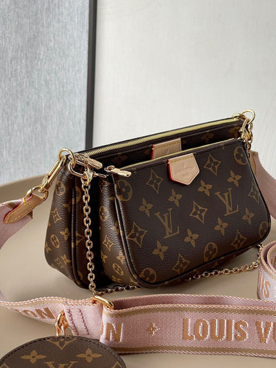 Lou*s Vuitt*n lv multi pochette handle monogram handbags 24x16x6cm - image 8