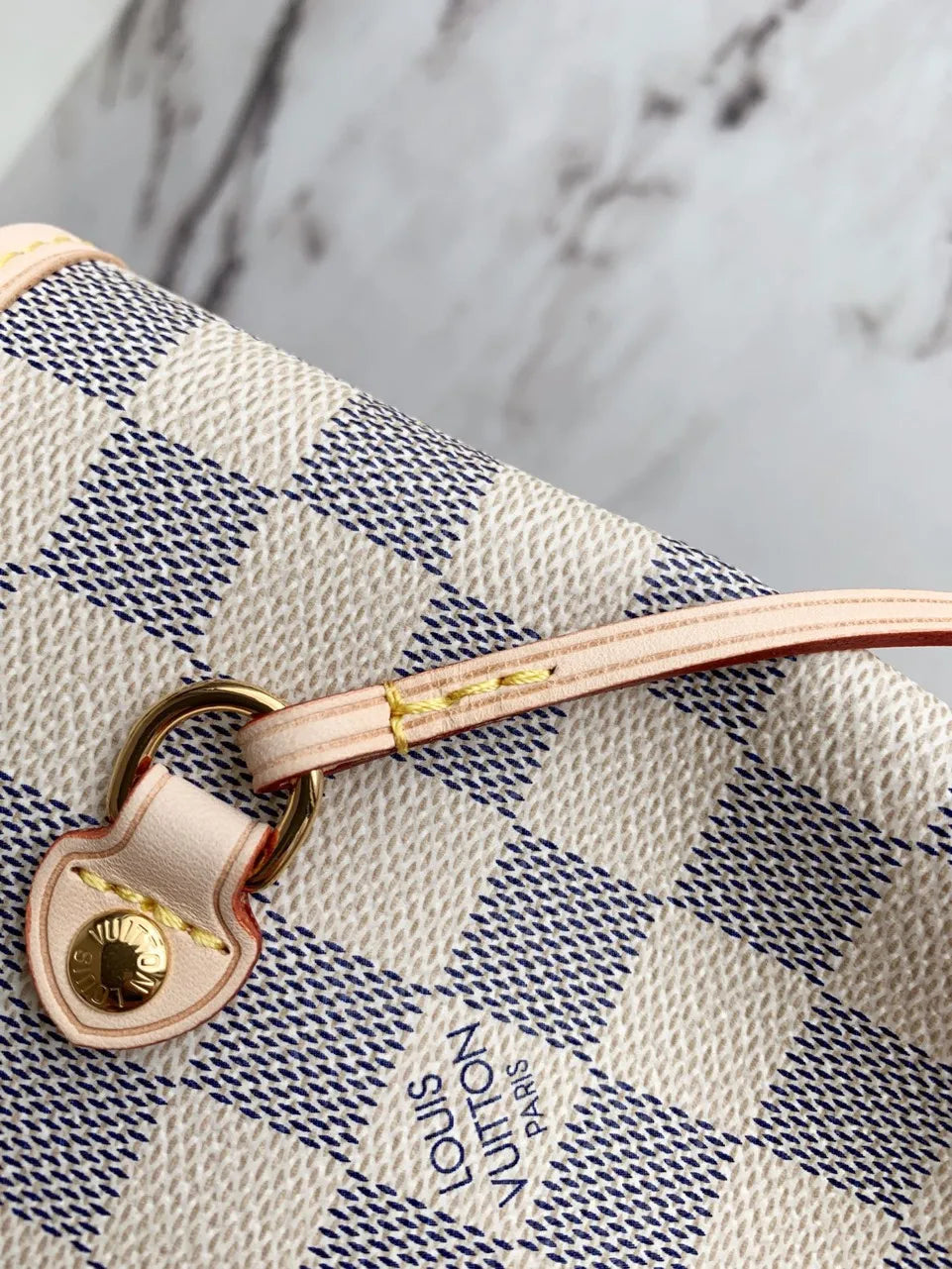 Lou*s Vuitt*n lv neverfull handbags caro pattern 32x29x17cm - image 4