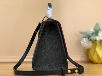 Lou*s Vuitt*n lv twist handle replica woman’s black handbags 17x25x11cm - image 2